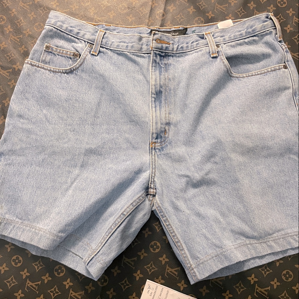 Lanesboro jeans men size 40/29 customized shorts
